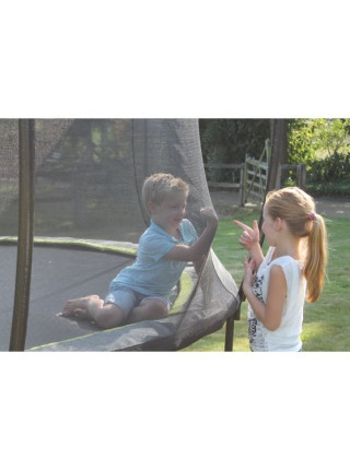 Батут Exit SILHOUETTE 427 + сходи в ПОДАРУНОК